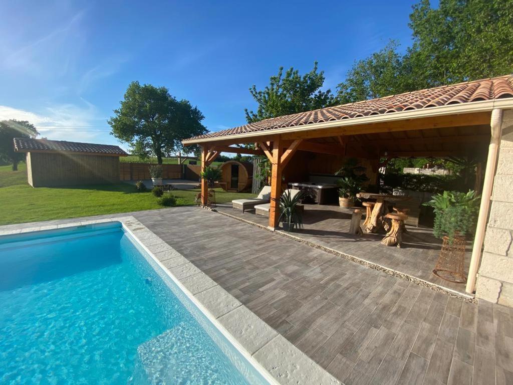 Le Refuge Des Epicuriens Villa Eymet Dış mekan fotoğraf