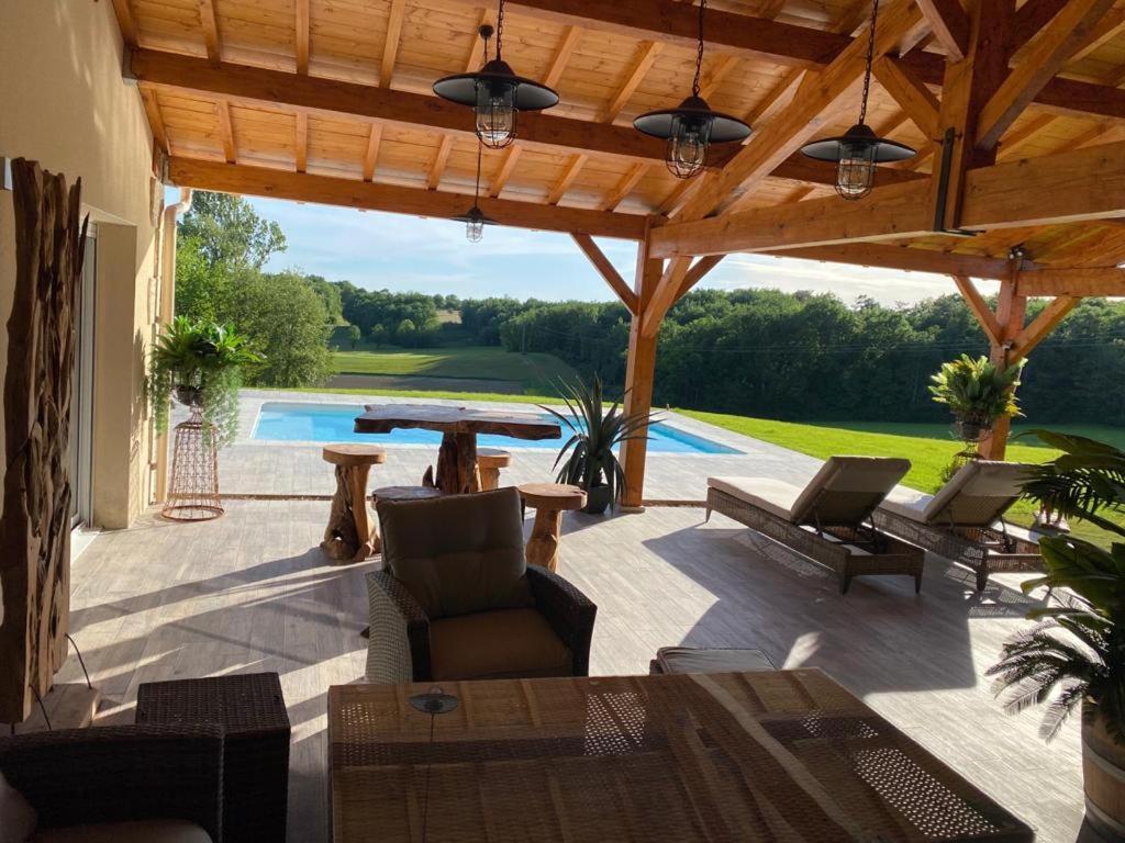 Le Refuge Des Epicuriens Villa Eymet Dış mekan fotoğraf