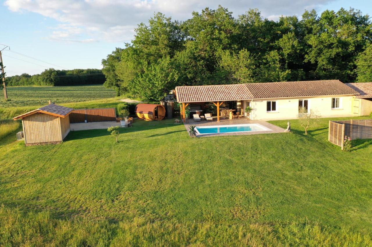 Le Refuge Des Epicuriens Villa Eymet Dış mekan fotoğraf