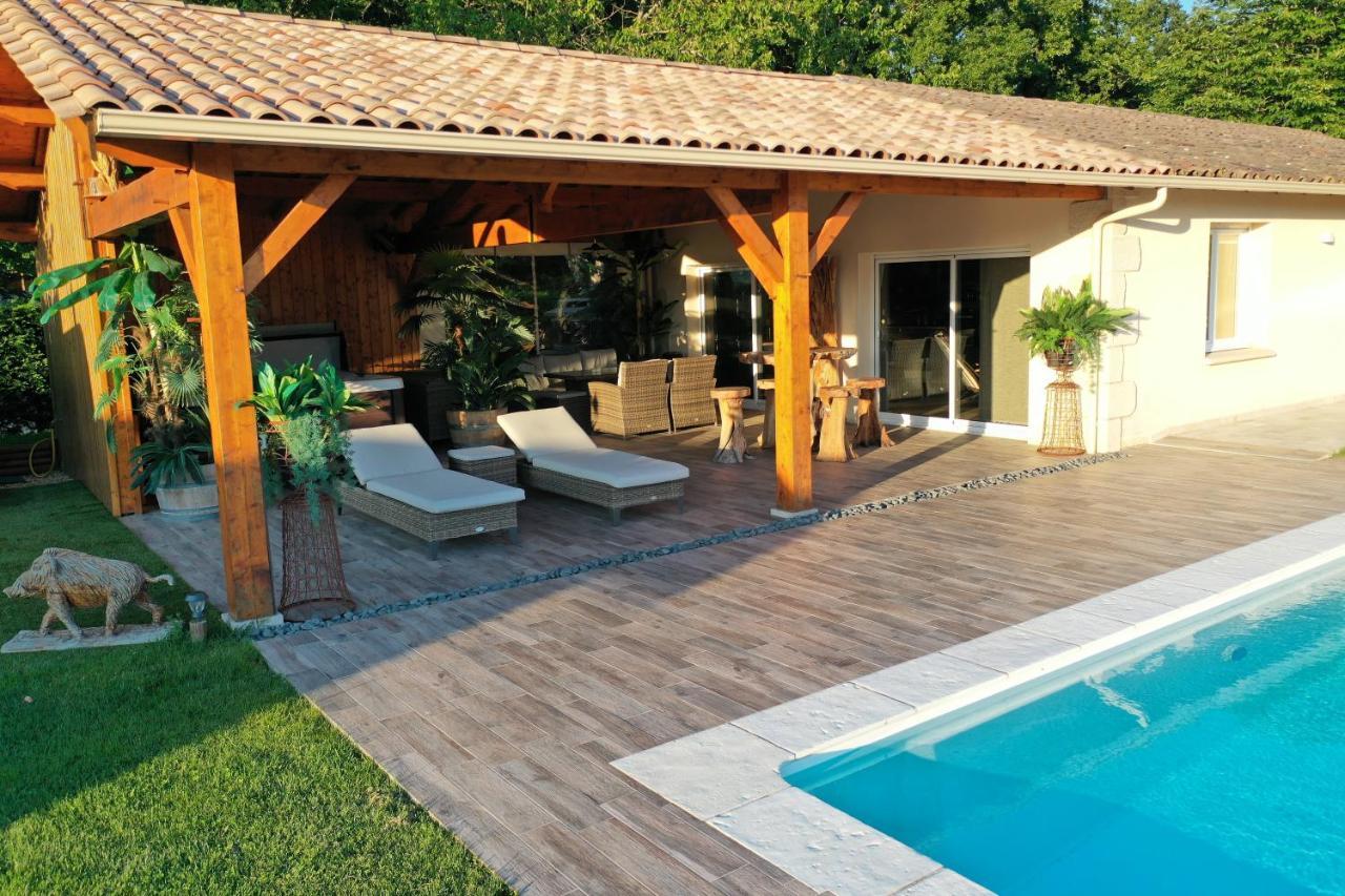 Le Refuge Des Epicuriens Villa Eymet Dış mekan fotoğraf